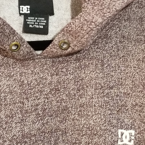 *SOLD*DC SHOES Full Zip Lightweight Fleece HOODIE - Picture 4 of 4